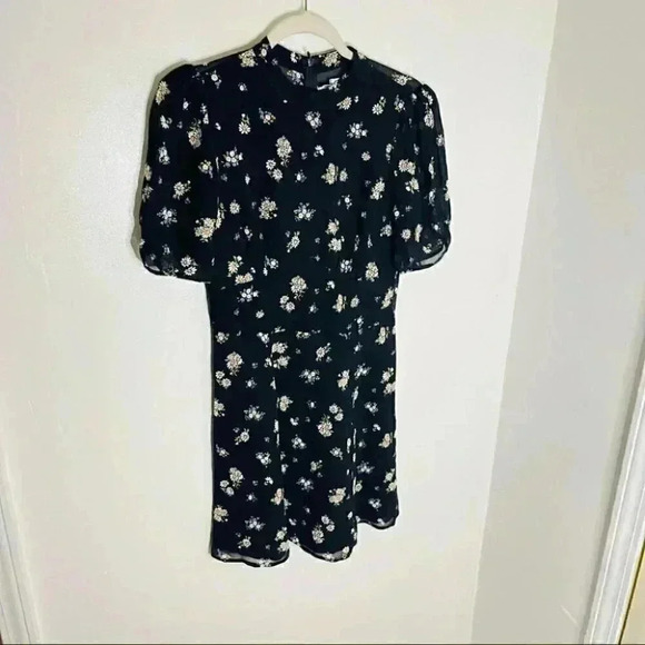NEW Reformation Maylin Floral Print Dress Daisy Bohemian Lightweight Y2K Preppy - Picture 7 of 7